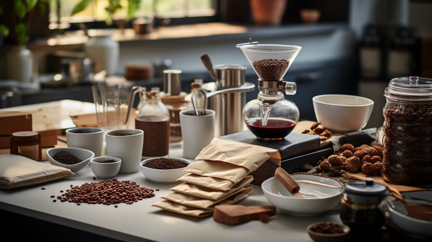 Essentiele onderdelen voor het maken van een koffiepad
